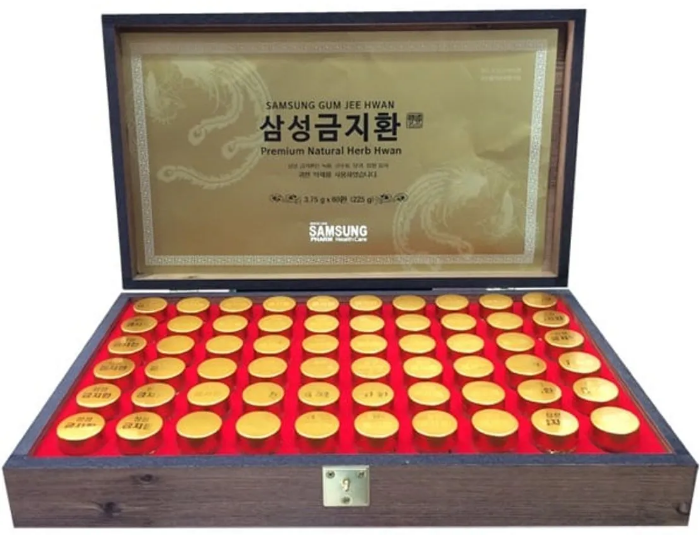 An cung bổ não hộp gỗ GUM JEE HWAN