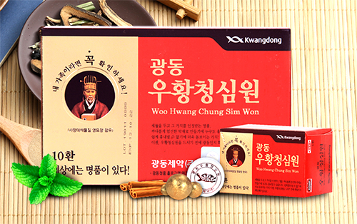 An Cung Hàn Quốc Kwang Dong Hàn Quốc Hộp đỏ 10 viên