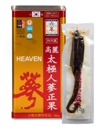 Thiên Sâm Chính Phủ Tẩm Mật Ong VIP 300g 6 Củ