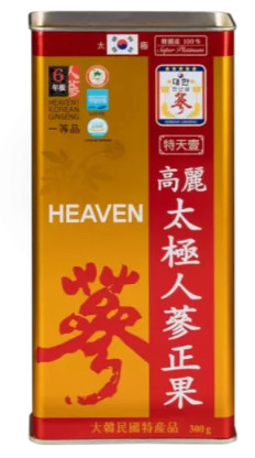 Thiên Sâm Chính Phủ Tẩm Mật Ong VIP 300g 6 Củ