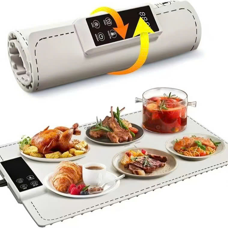 Mâm thông minh giữ nhiệt đồ ăn gia đình đa năng