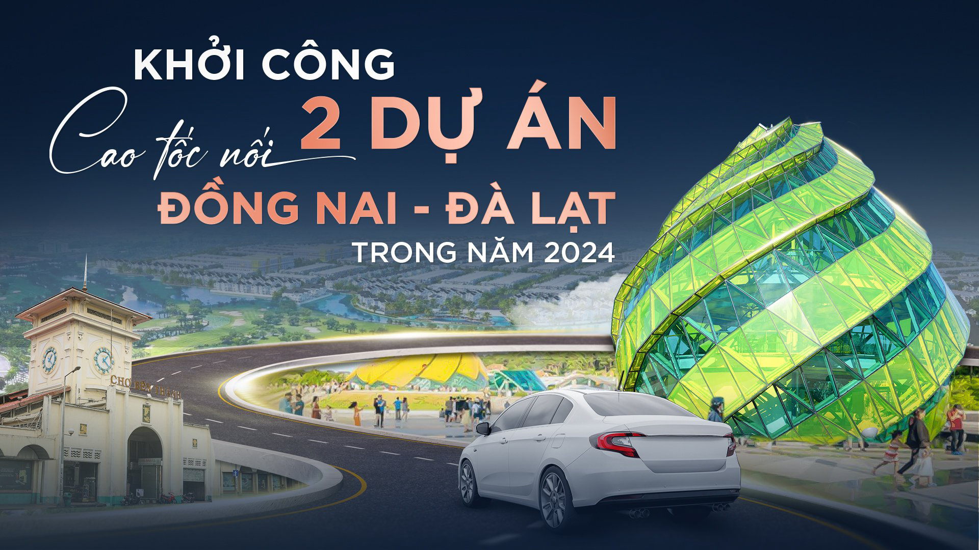 KHỞI CÔNG 2 DỰ ÁN CAO TỐC NỐI ĐỒNG NAI - ĐÀ LẠT TRONG NĂM 2024