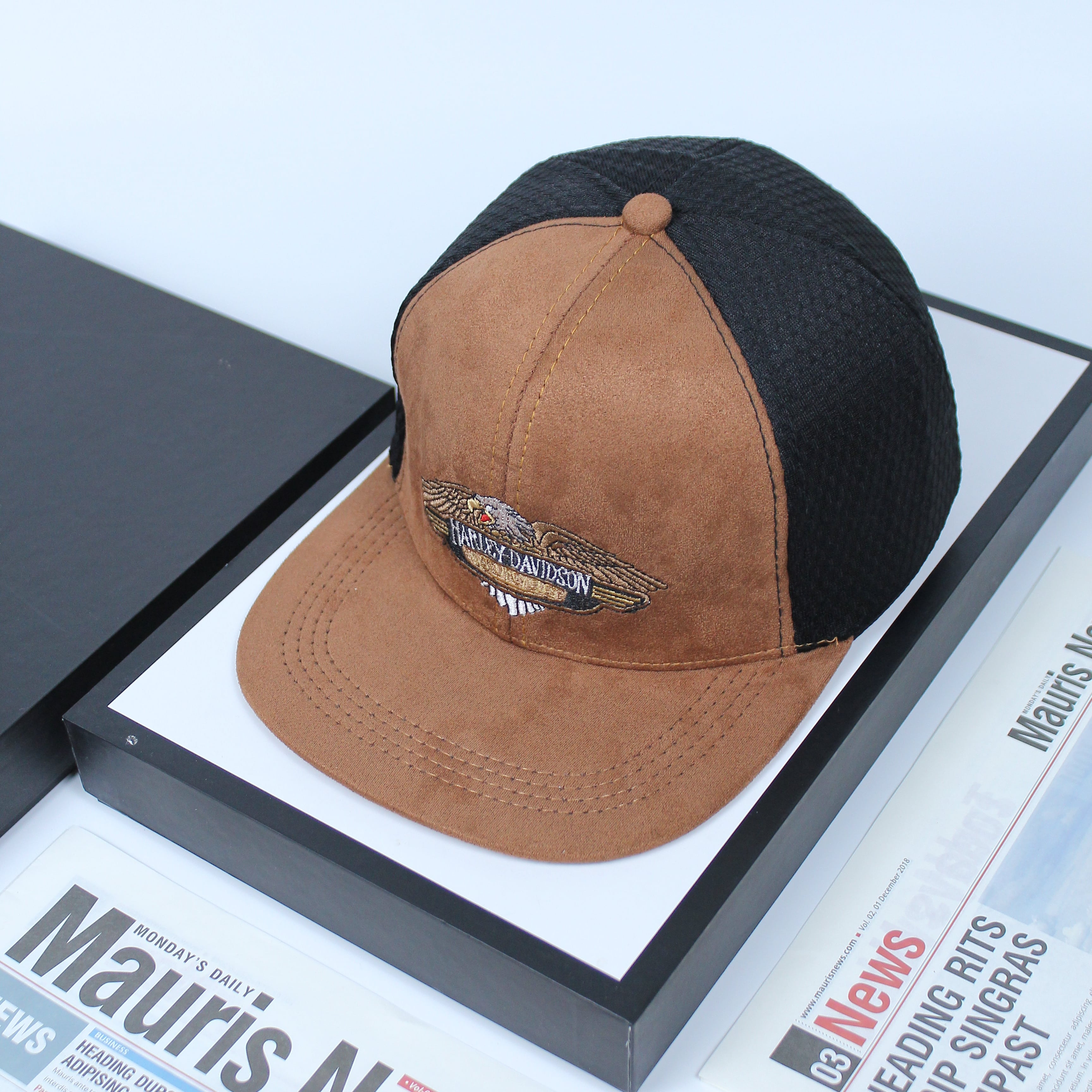 Nón Snapback Harley Đen - M91