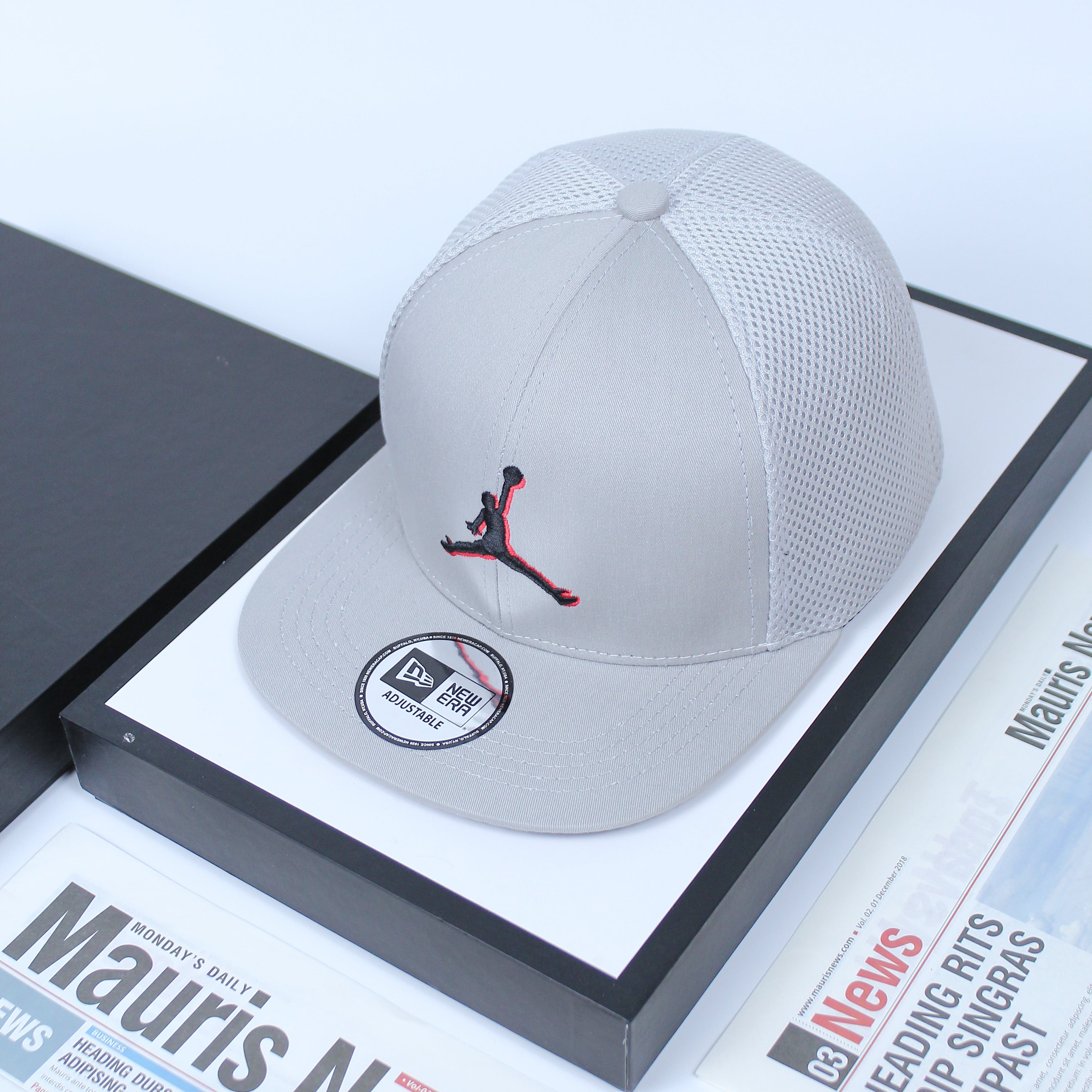 Nón Snapback Jordan Xám- M94