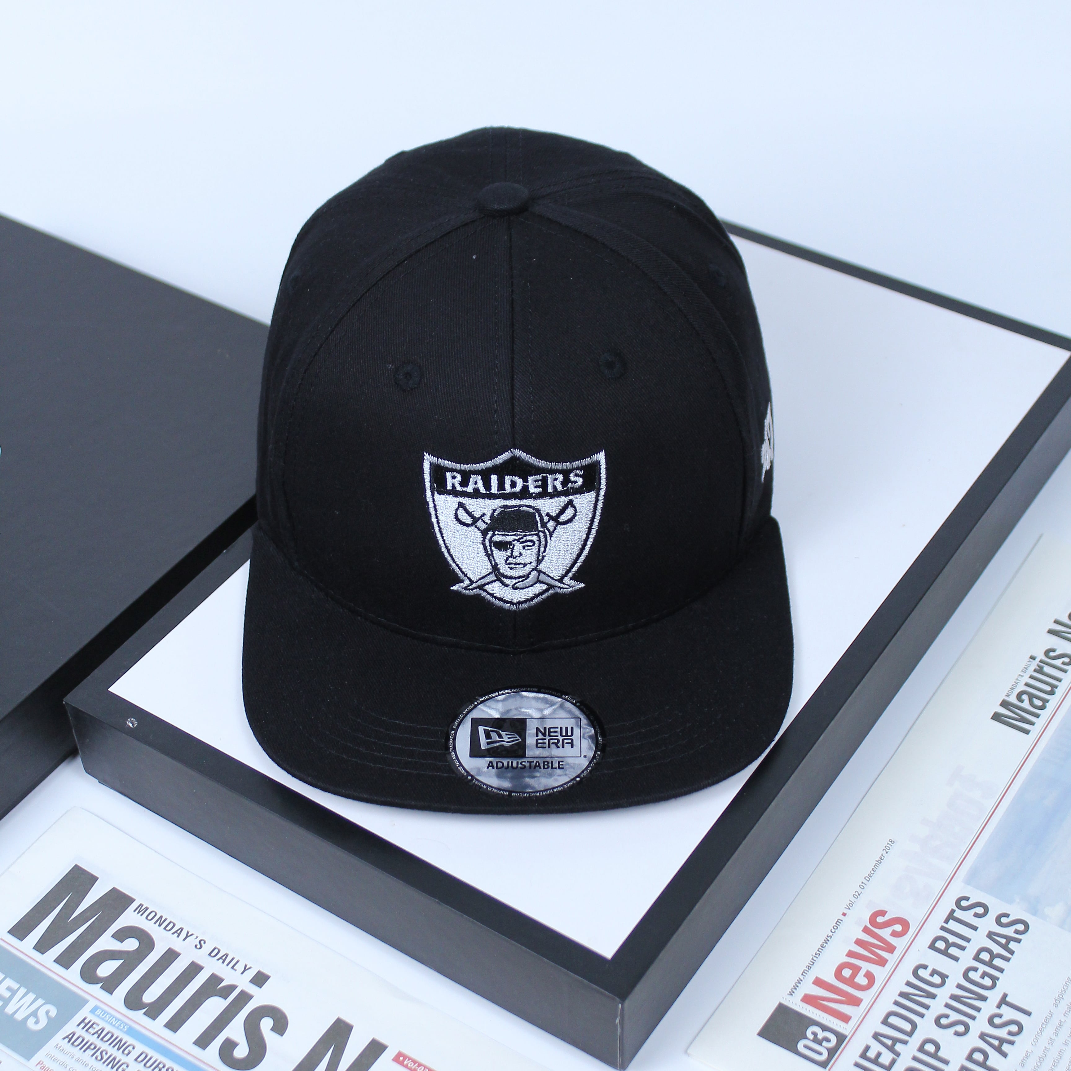 Mũ Nón Snapback Raider Đen- M96