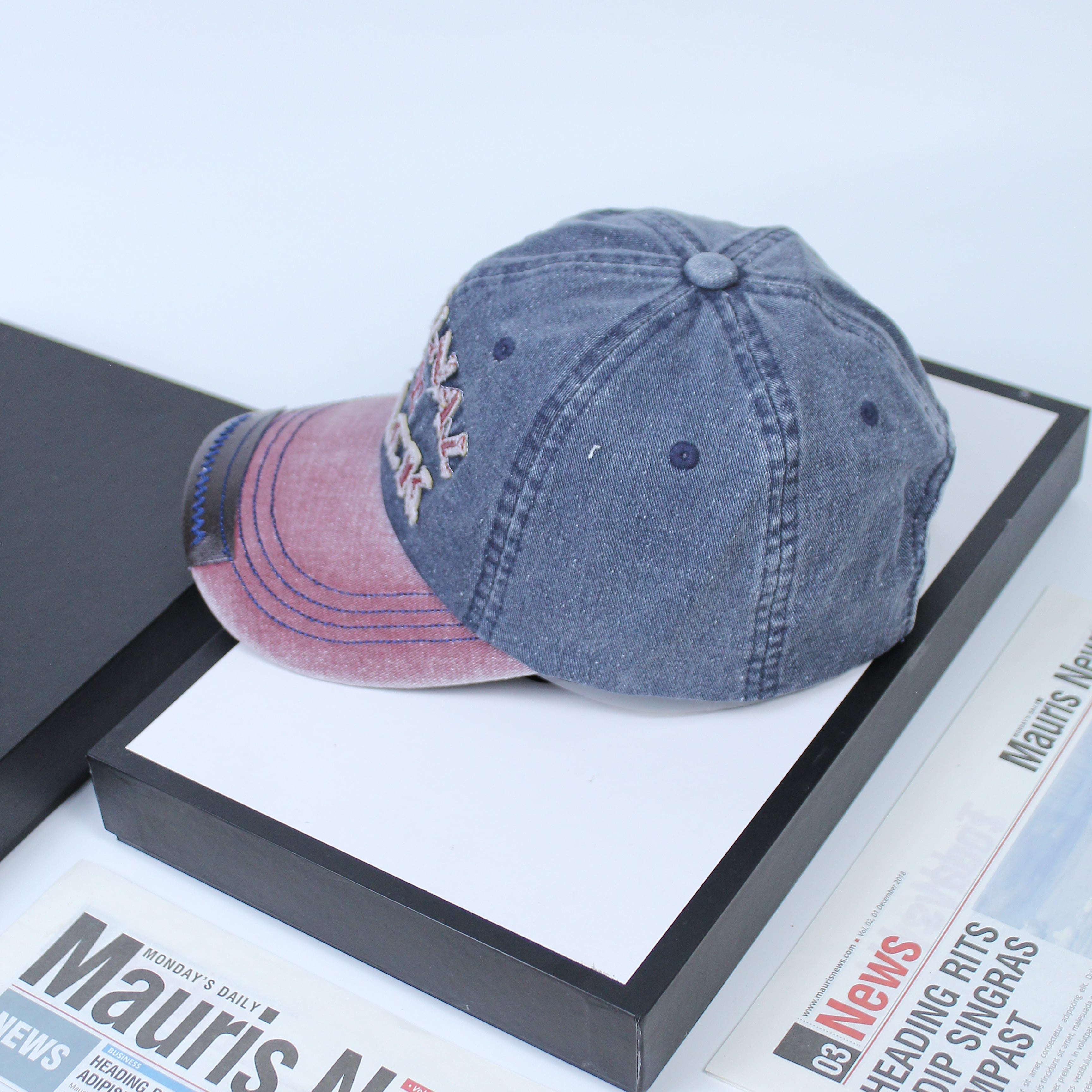 Nón Lưỡi Trai Jean Bụi Original The Black- J28