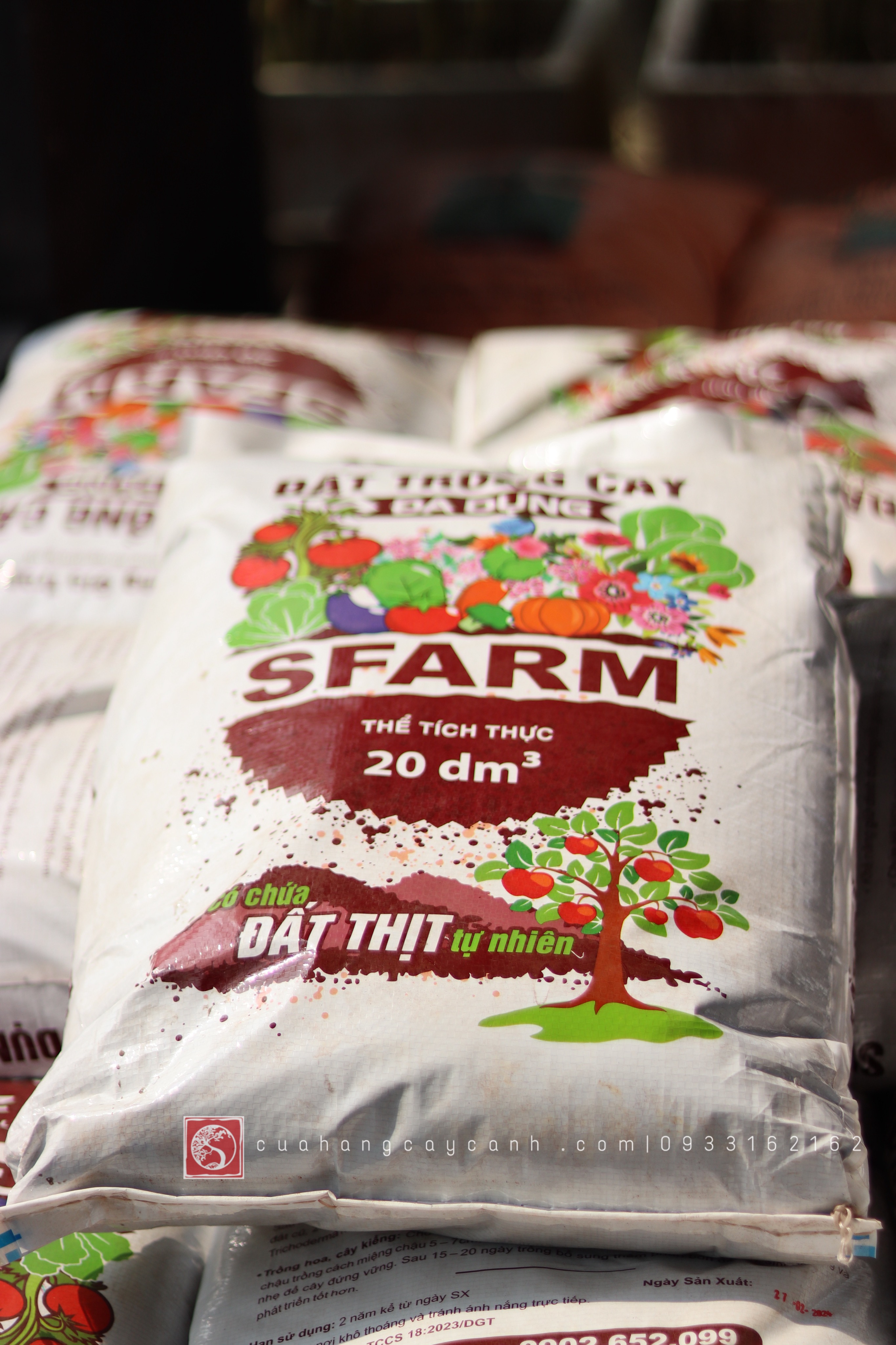 Đất trồng cây đa dụng Sfarm 20dm3