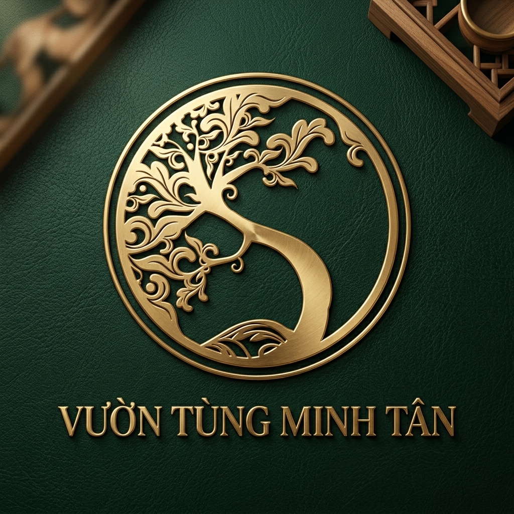 Logo Vườn Tùng Minh Tân