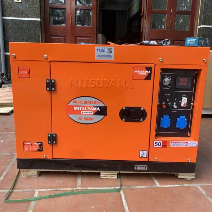 Máy Phát Điện Chạy Dầu Mitsuyama 7Kw TL-9000