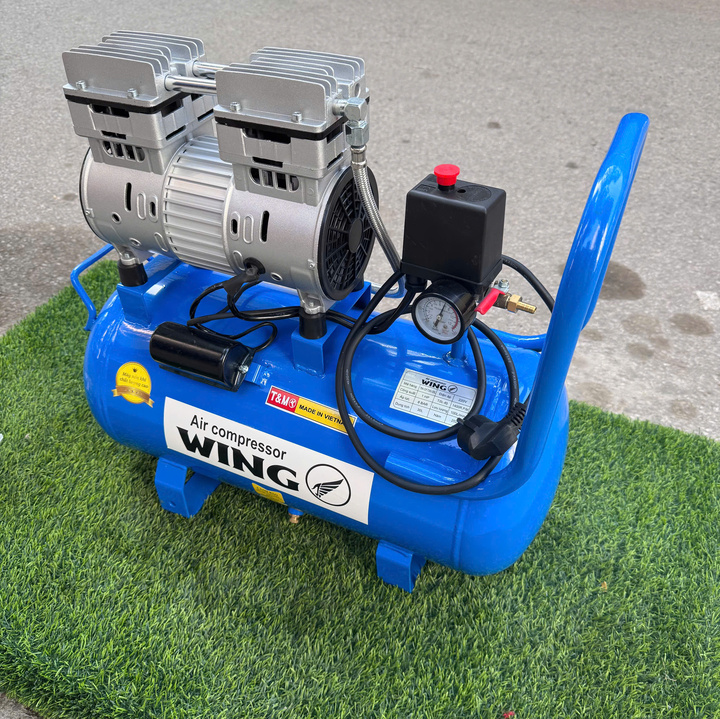 Máy Nén Khí Không Dầu 1HP 30L Wing TW-OF750-30L