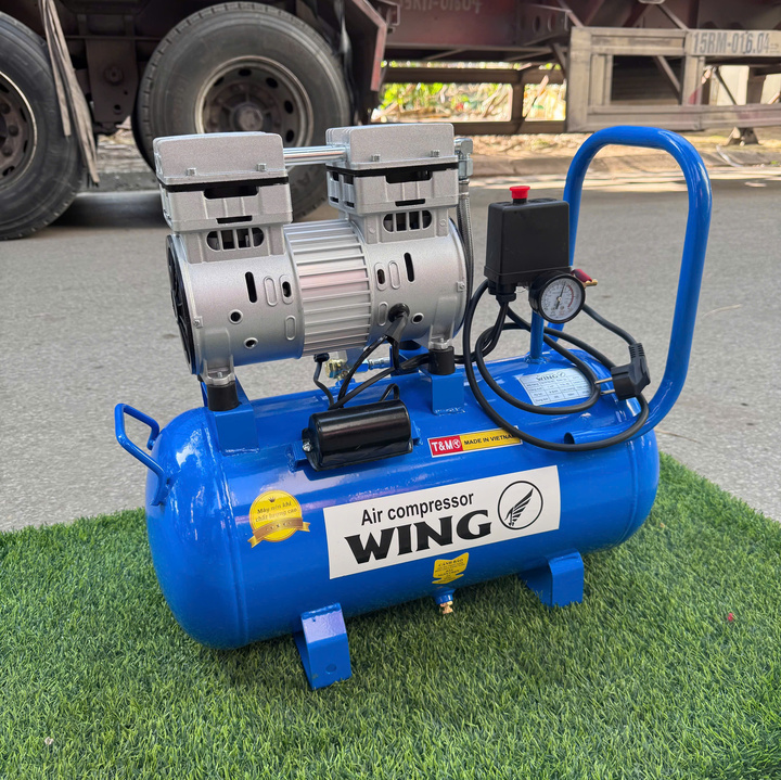 Máy Nén Khí Không Dầu 1HP 30L Wing TW-OF750-30L
