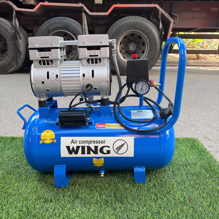 Máy Nén Khí Không Dầu 1HP 30L Wing TW-OF750-30L