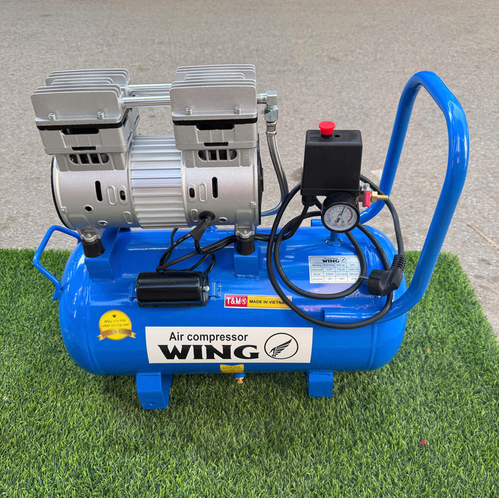 Máy Nén Khí Không Dầu 1HP 30L Wing TW-OF750-30L