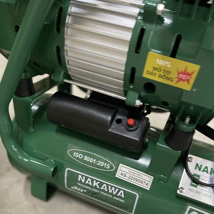 Máy Nén Khí Không Dầu Nakawa 2.5HP 12L NK 25-12