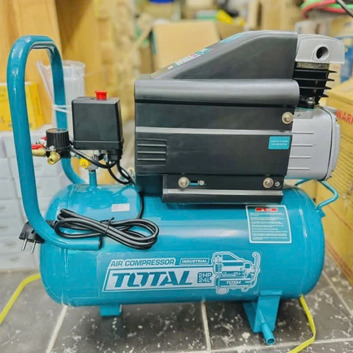 Máy Nén Khí Có Dầu Total 2Hp 24L TC12024
