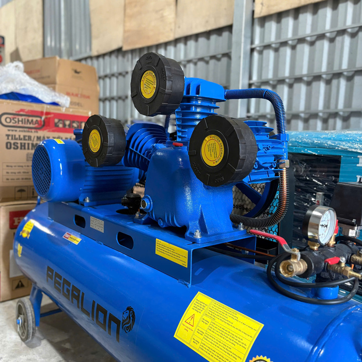 Máy Nén Khí Dây Đai Pegalion 7.5HP 330L TM-W-0.67/8-330L