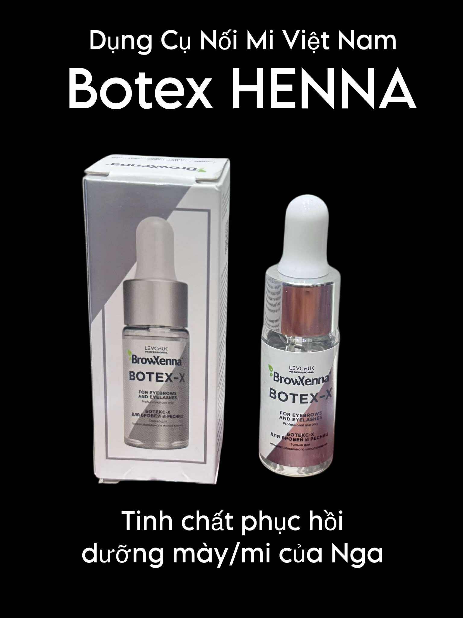 Sản phẩm PHỤC HỒI, DƯỠNG chăm sóc BOTEX-X cho lông mày và lông mi, BrowXenna®