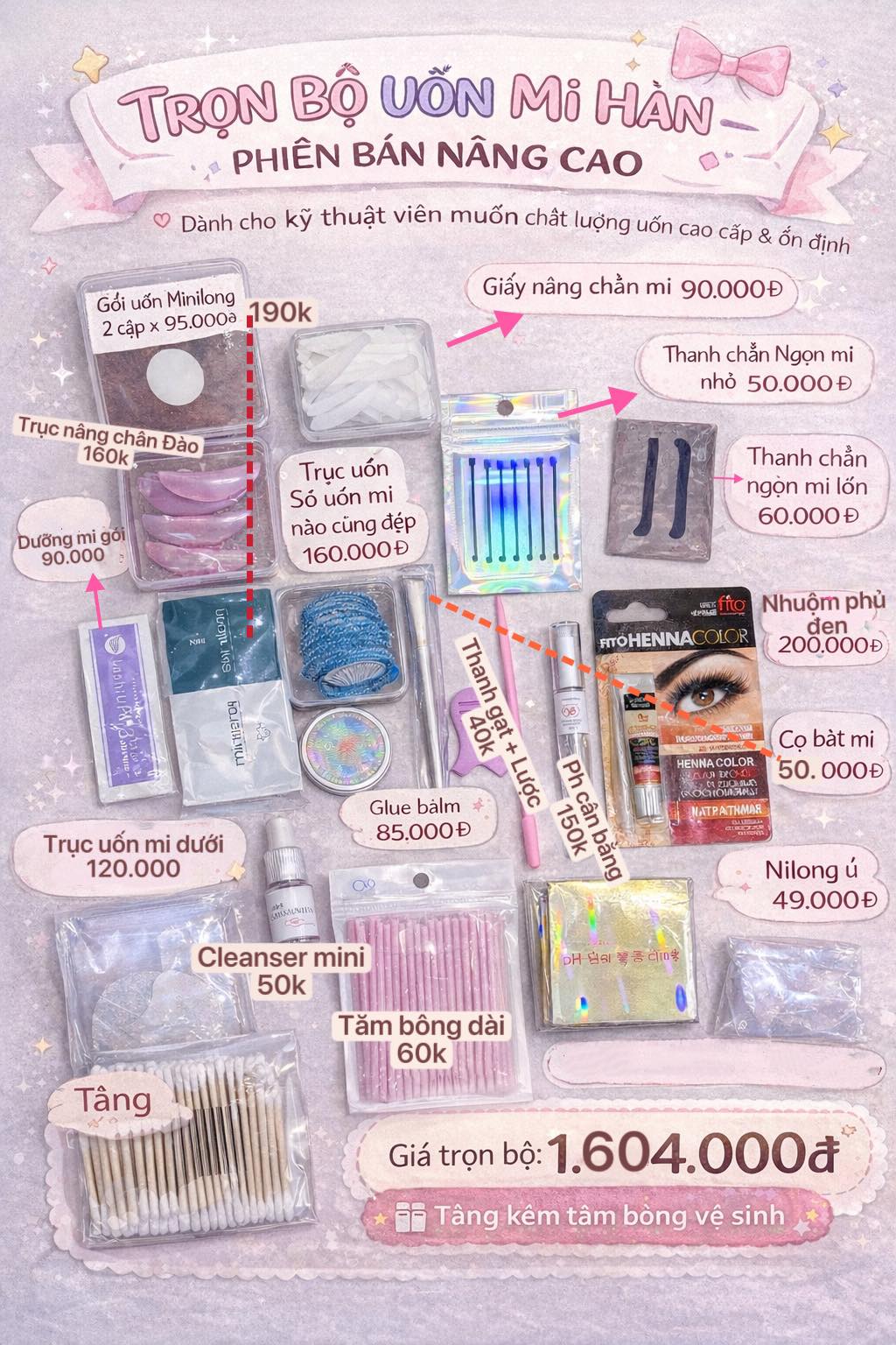 Giải Pháp Uốn Mi Cao Cấp Tiết Kiệm Cho Kỹ Thuật Viên Chuyên Nghiệp