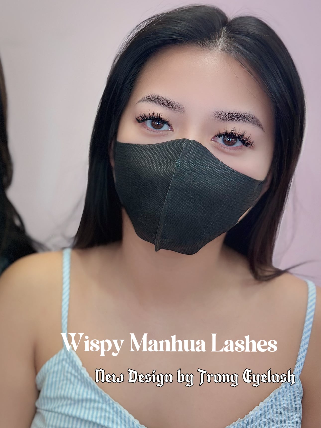 Thiết kế nối mi mới của Trang Eyelash Wispy Manhua Eyelash