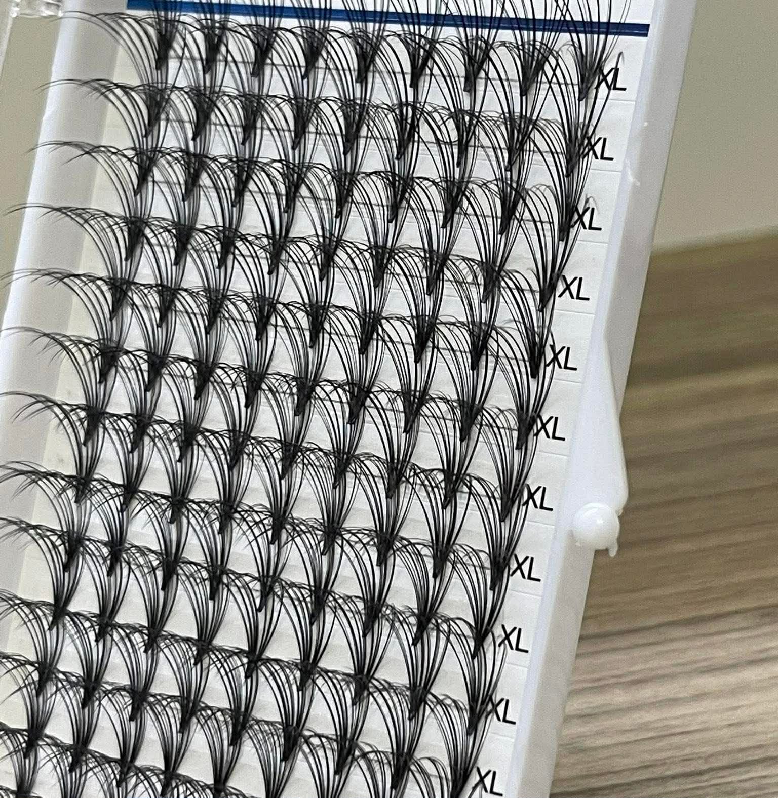 Mi Cluster chùm, Mink Lash Design, Volume fan sẵn, Anime, Fan Nhật