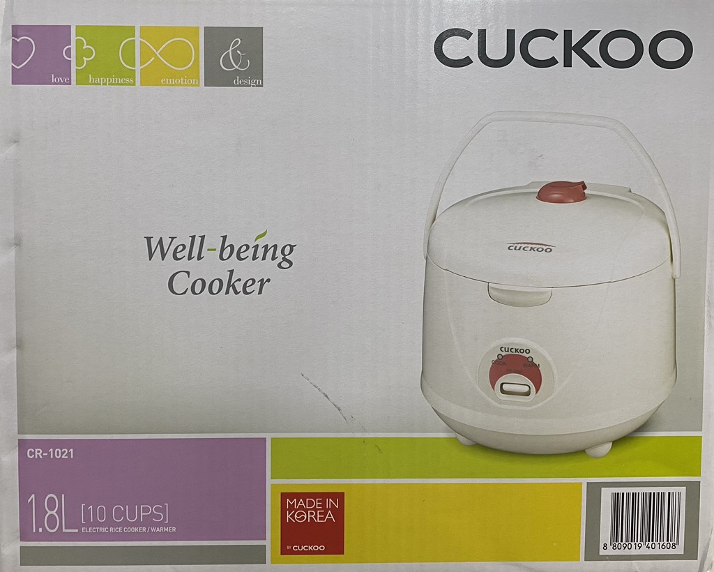 Nồi cơm điện 1.8l Cuckoo CR1021