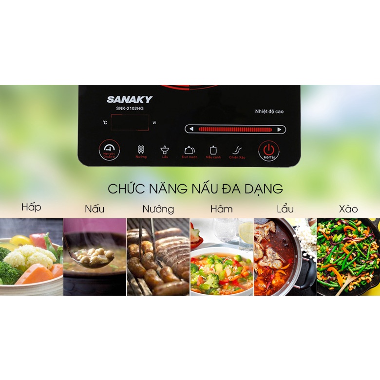 Bếp hồng ngoại Sanaky SNK-2102HG