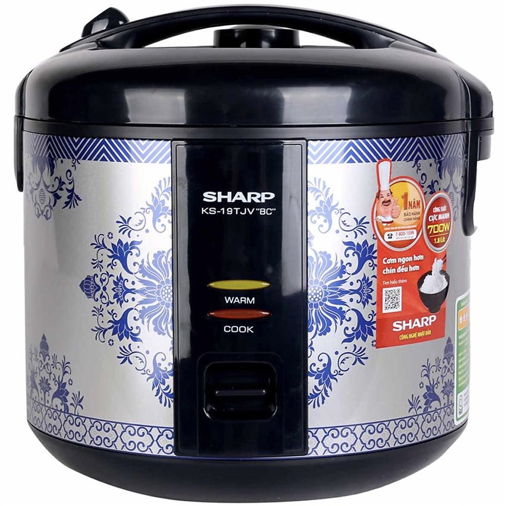 Nồi cơm điện Sharp KS-19TJV