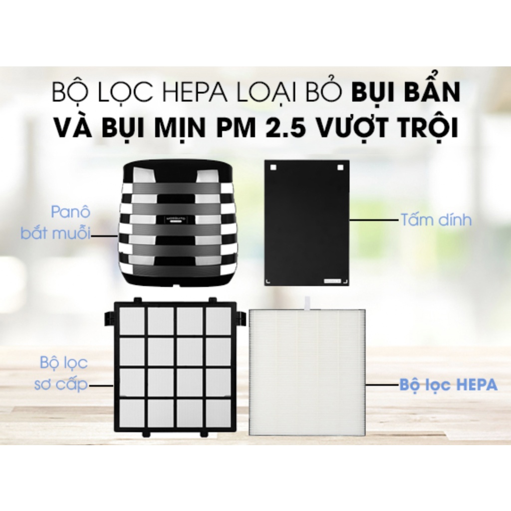 Máy lọc không khí Sharp FP-JM30V-B,hàng chính hãng, bảo hành 1 năm,chức năng bắt muỗi,mới 100%