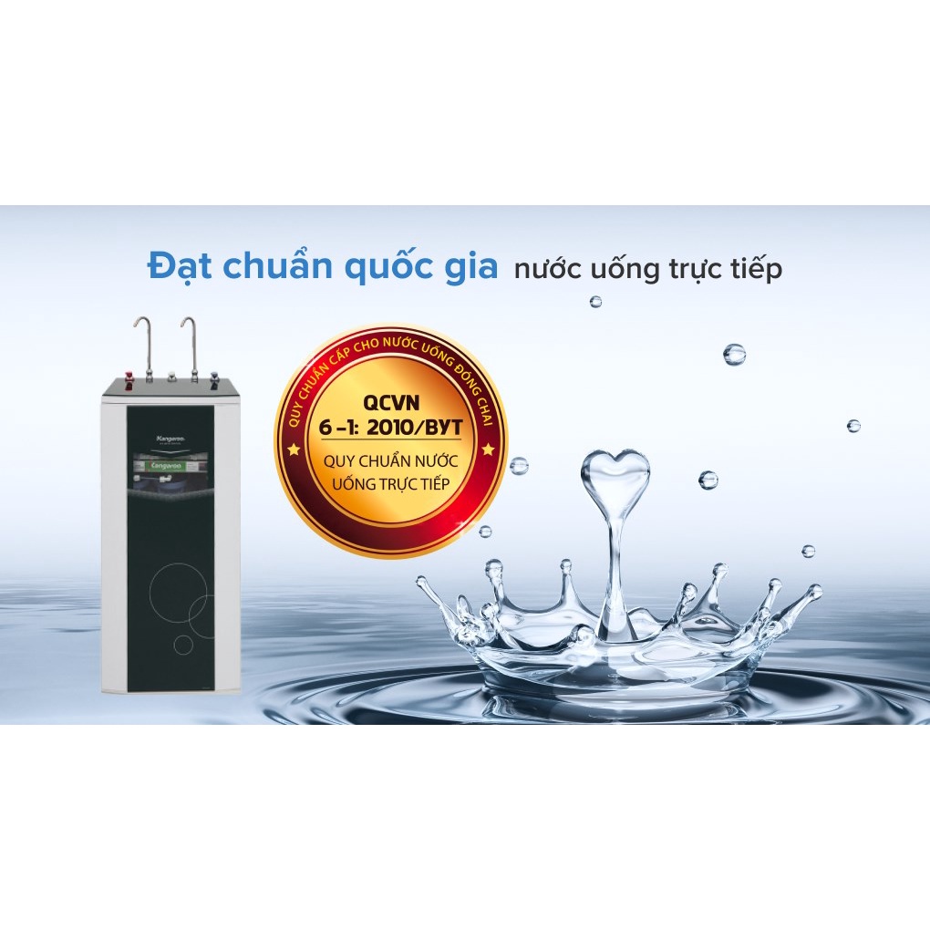 Máy lọc nước RO nóng nguội lạnh Kangaroo KG10A3 10 lõi