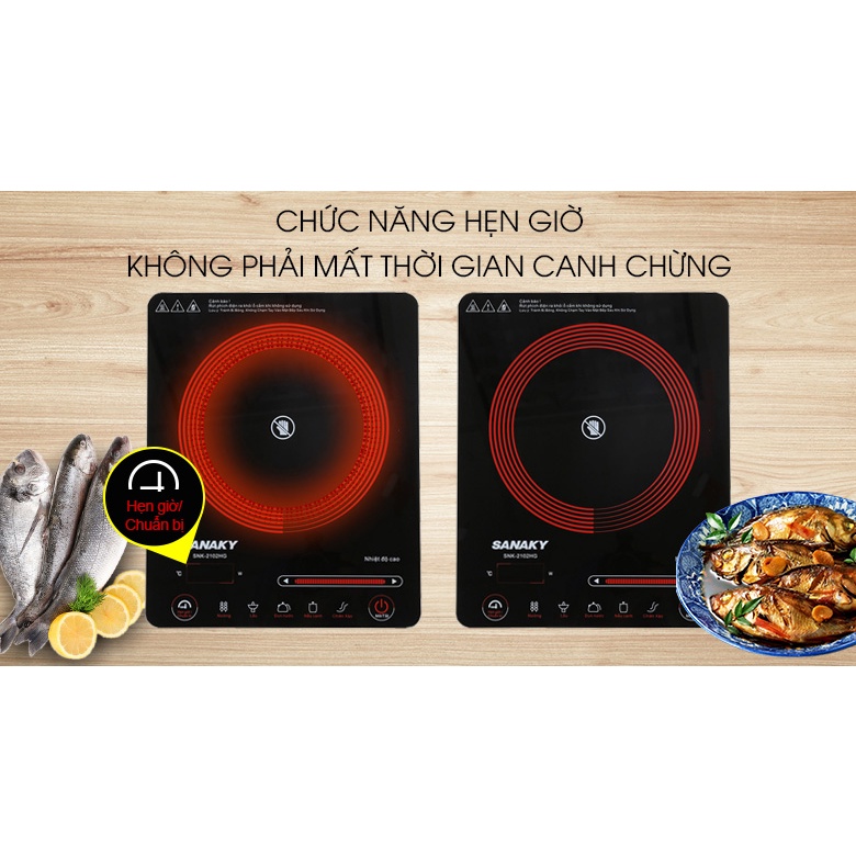Bếp hồng ngoại Sanaky SNK-2102HG