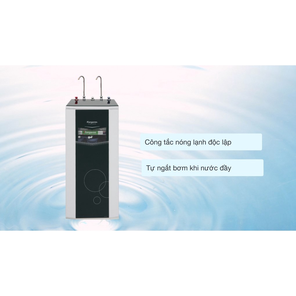 Máy lọc nước RO nóng nguội lạnh Kangaroo KG10A3 10 lõi