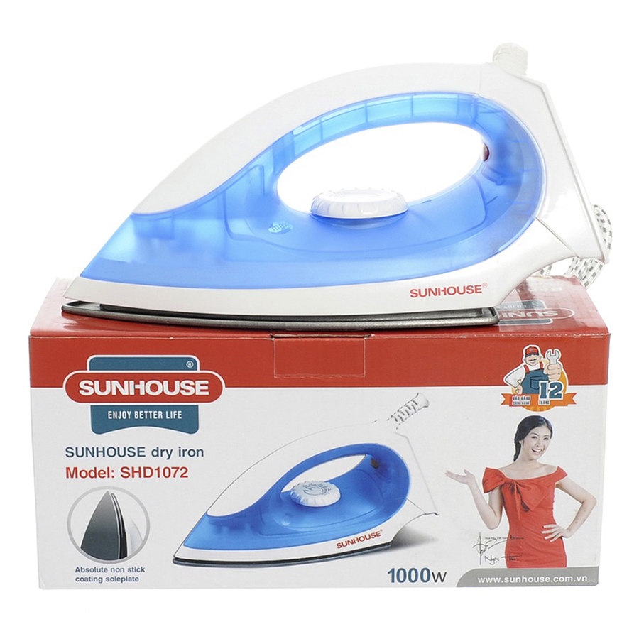 Bàn ủi Sunhouse SH-1072,hàng chính hãng,mới 100% MÀU NGẪU NHIÊN