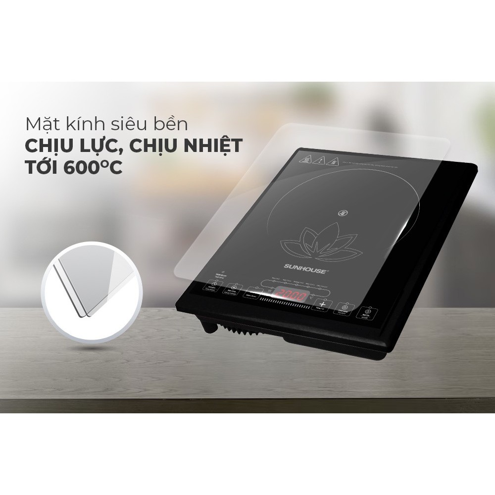 BẾP HỒNG NGOẠI CƠ SUNHOUSE SHD6013KB