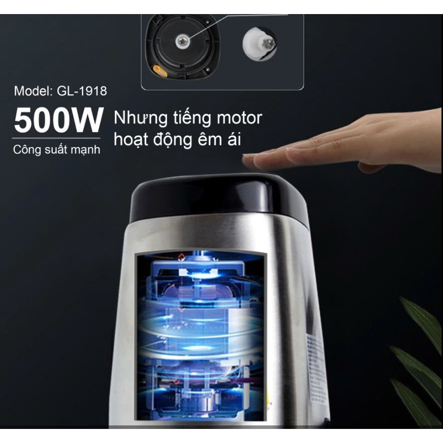 Máy xay thịt đa năng Gali GL- 1918, dung tích 1,8 lít, 500w, MỚI 100%