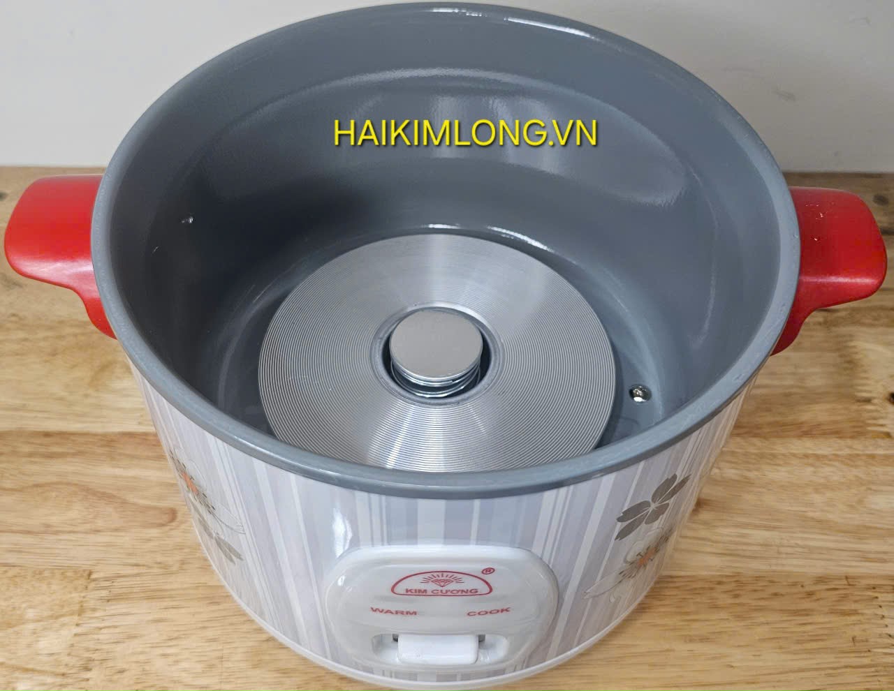 NỒI CƠM ĐIỆN KIM CƯƠNG 1.2L LỒNG MEN NẮP RỜI