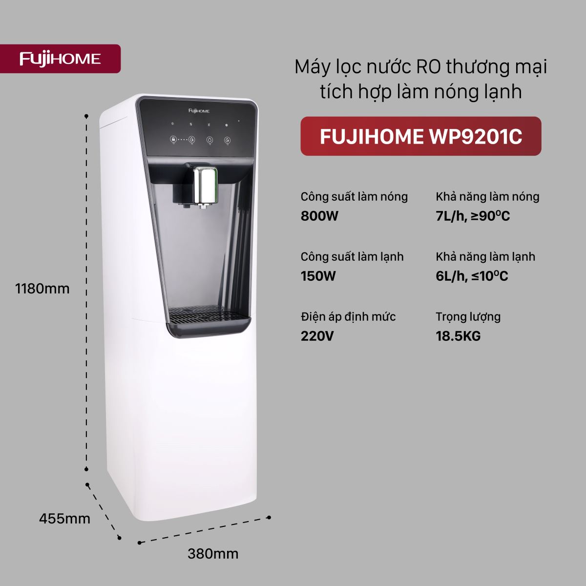 Văn Phòng, Trường Học, Gia Đình Đông Người Đang Đổi Gió Với Máy Lọc Nước RO Nóng Lạnh FujiHome WP9201C – Vì Sao?