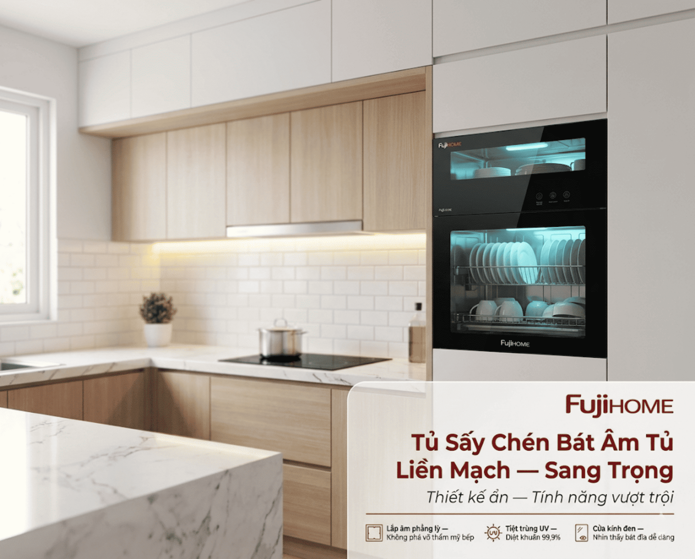Tủ Sấy Chén Bát Tiệt Trùng Fujihome: Bí Mật Mà Mọi Căn Bếp Hiện Đại Đang 