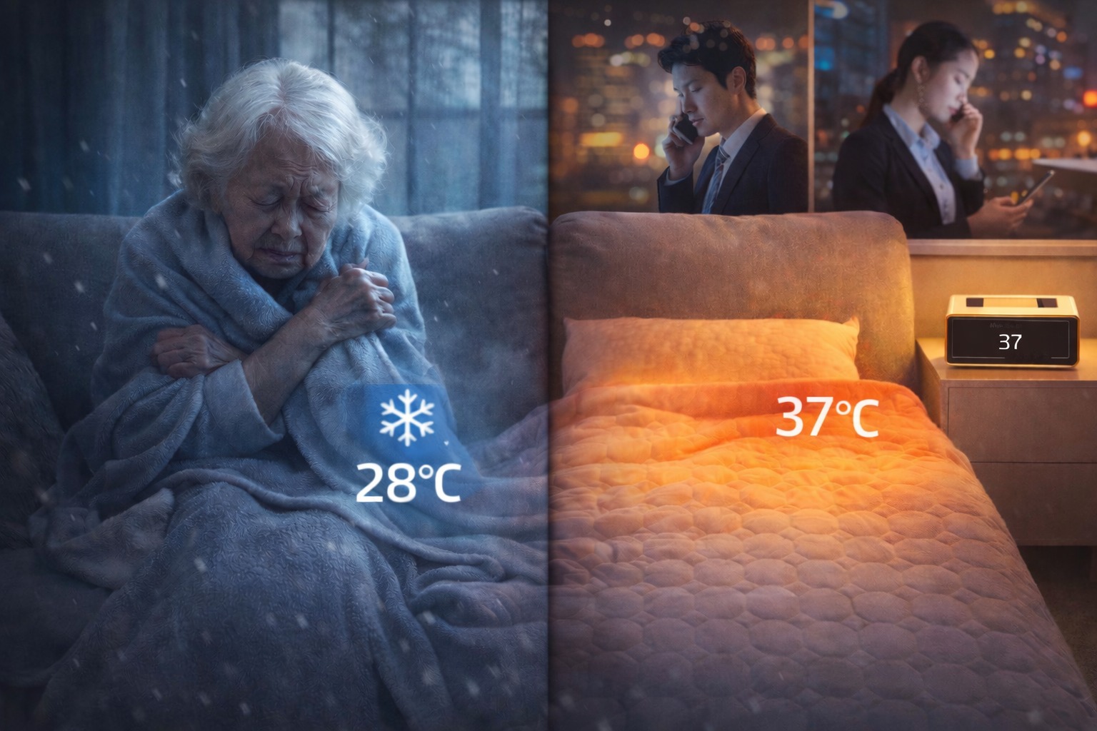 BỐ MẸ BẠN CÓ THỂ ĐANG LẠNH MÀ KHÔNG NÓI, KHÔNG BIẾT. VÌ CƠ THỂ HỌ ĐÃ QUÊN CÁCH BÁO ĐỘNG