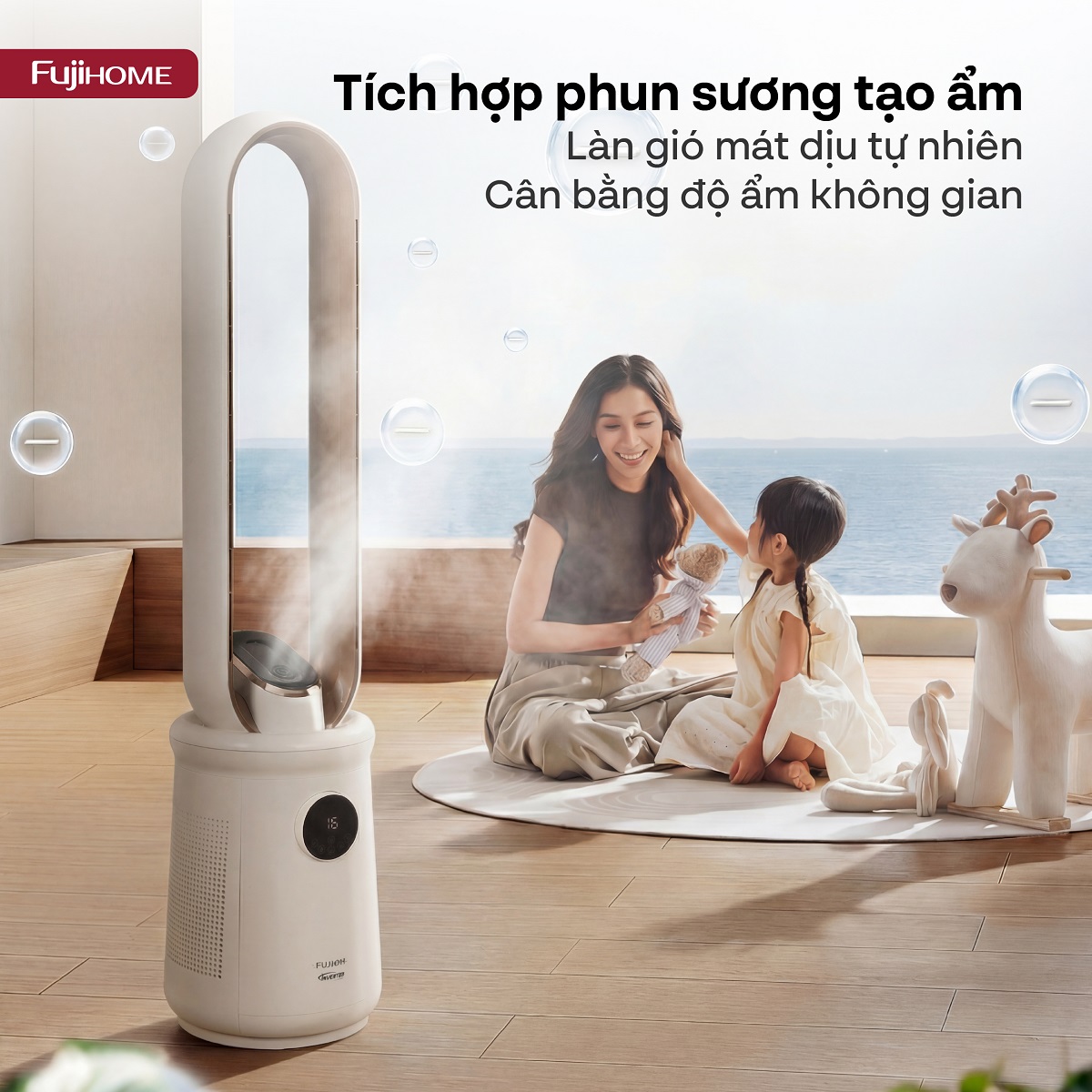 Quạt Thông Minh Fujihome – Món Quà Công Nghệ Đắt Giá Mà Ai Nhận Cũng Mê