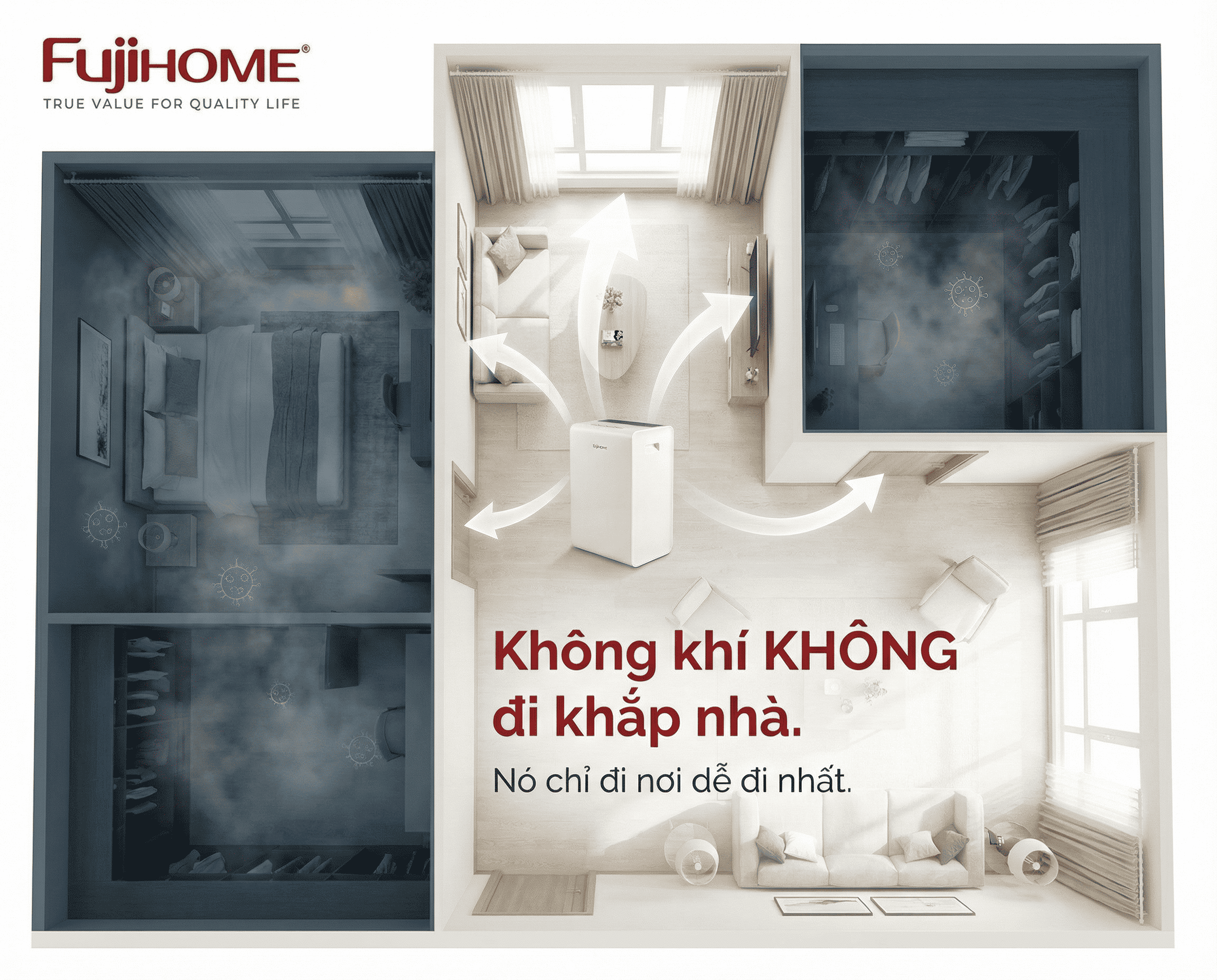 5 Phút Hiểu Vì Sao Bạn Cần Nhiều Hơn 1 Chiếc Máy Hút Ẩm