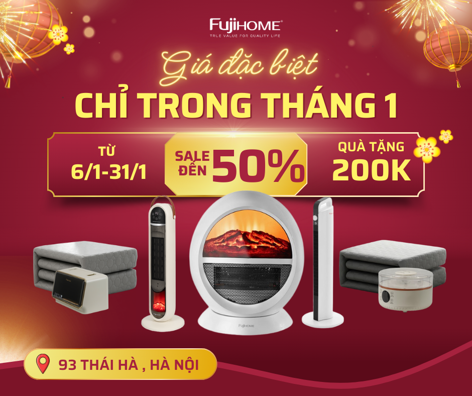 Đón Xuân Ấm Áp - Ưu Đãi Đặc Biệt Chỉ Trong Tháng 1