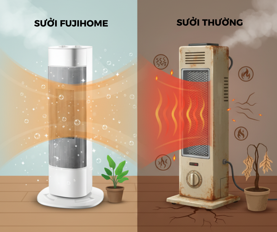 An Toàn Là Trên Hết: Các Lớp Bảo Vệ Thông Minh Trên Máy Sưởi Fujihome