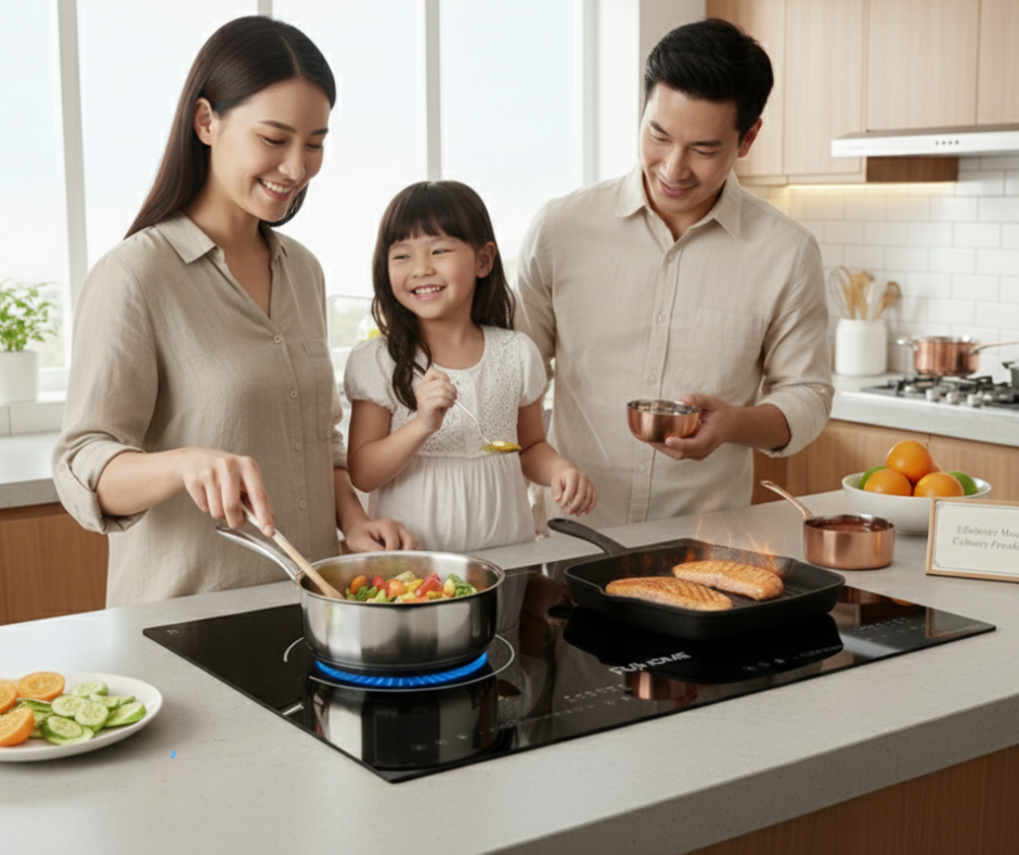 Bếp Từ và Bếp Hồng Ngoại: Nên Chọn Loại Nào? Hay Chọn Cả Hai Với Fujihome IC2519?