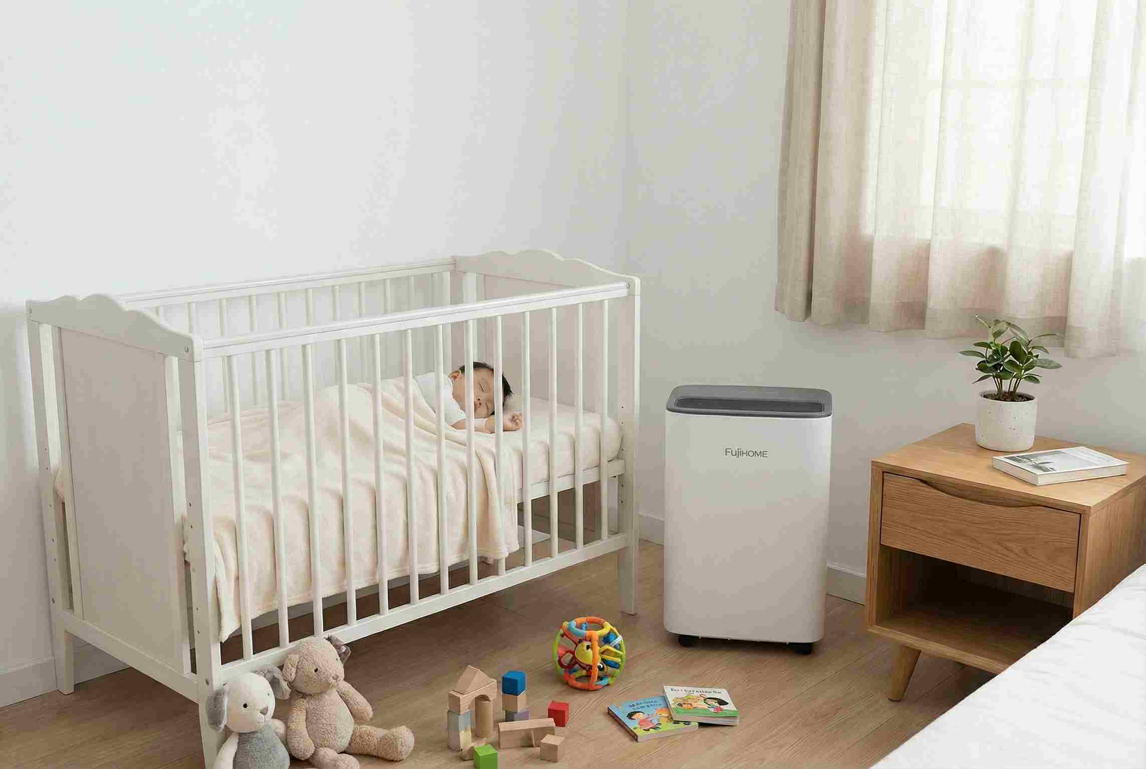 Giải Pháp Kinh Tế Cho Sức Khỏe Hô Hấp Trẻ Em: Hiệu Quả Từ Máy Hút Ẩm Fujihome DH06LITE