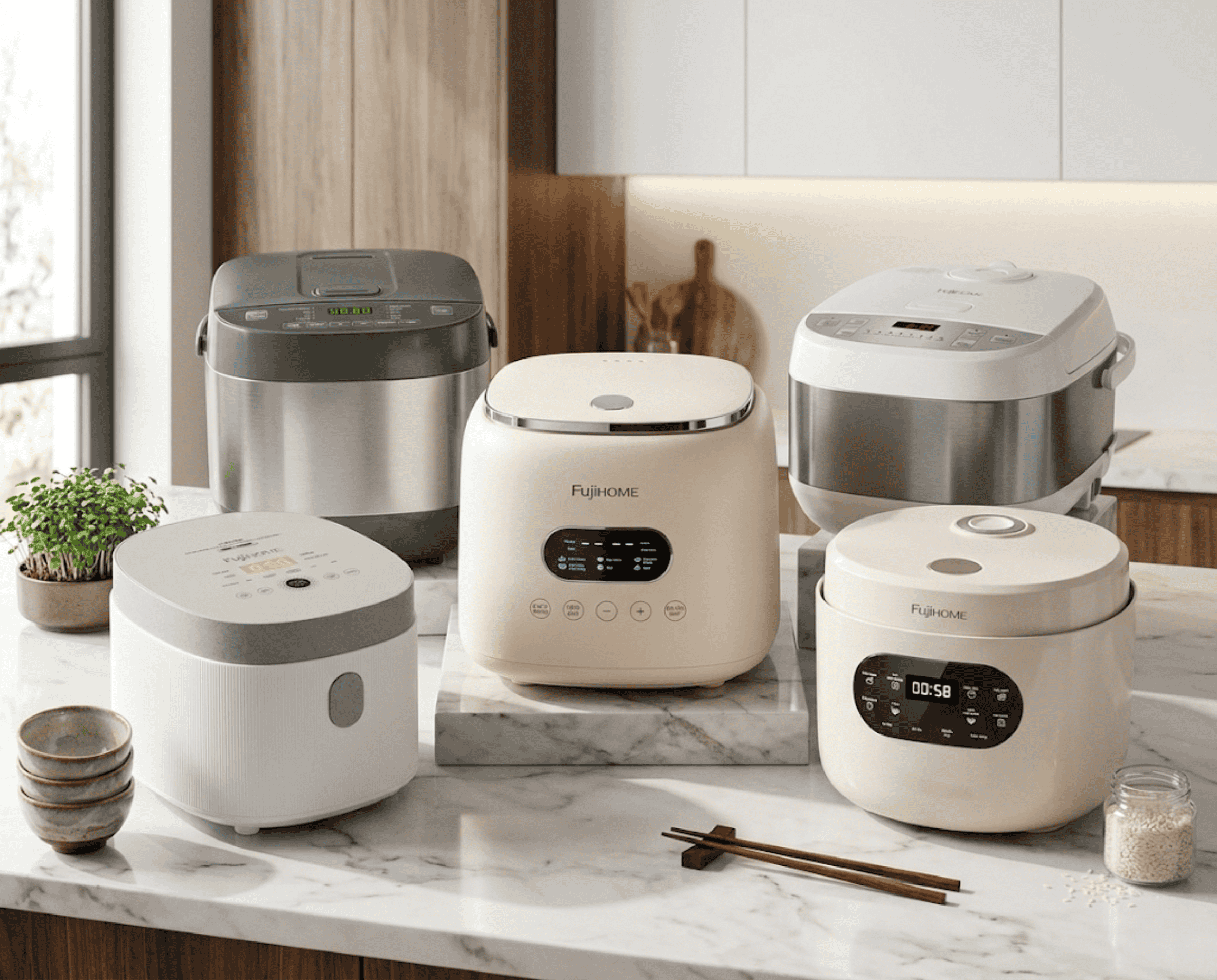 Nồi Cơm Điện Tách Đường Fujihome: Công Nghệ LowSugar Inox Bảo Vệ Sức Khỏe Từ Bữa Ăn Hằng Ngày