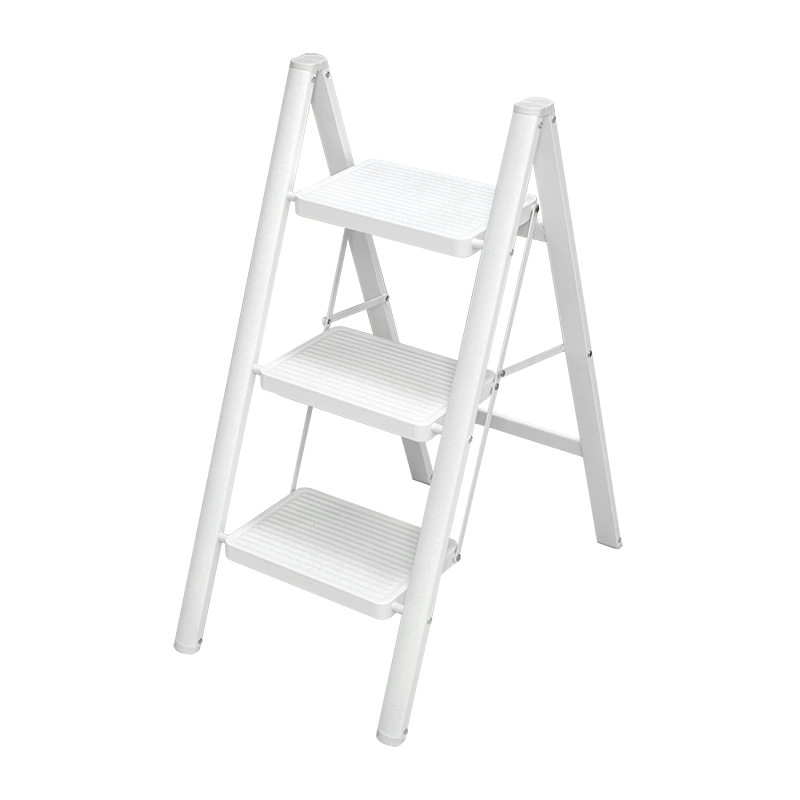 Thang ghế gấp gọn thông minh 3 bậc Fujihome SL103W (white )