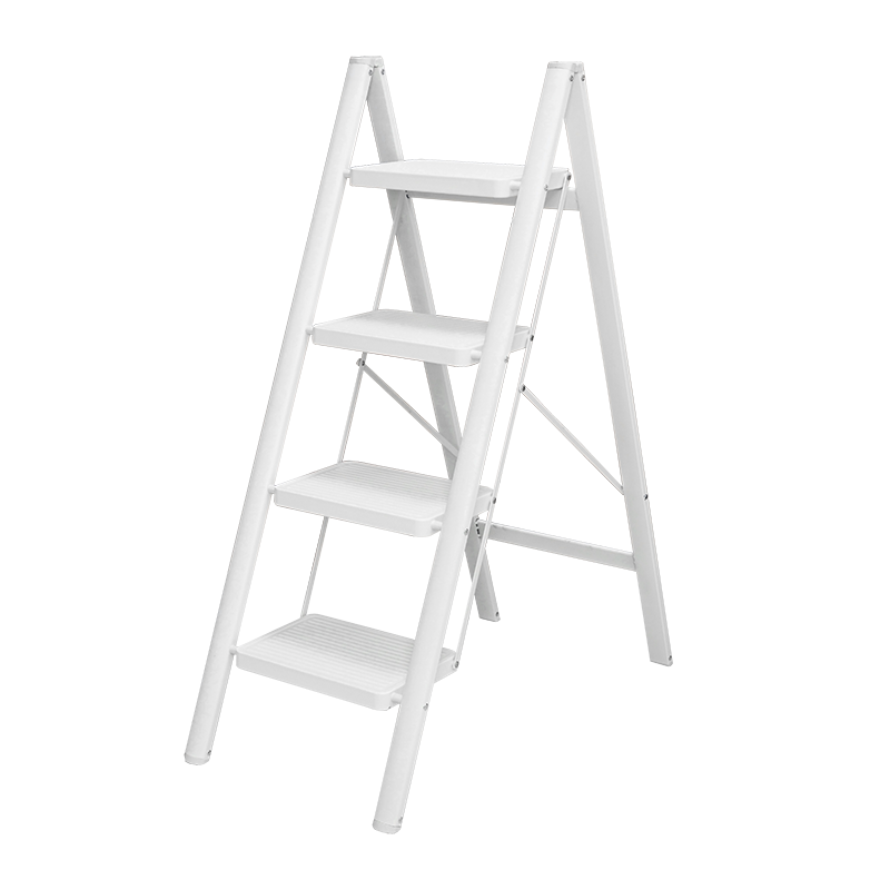 Thang ghế gấp gọn thông minh 4 bậc Fujihome SL104W (white )