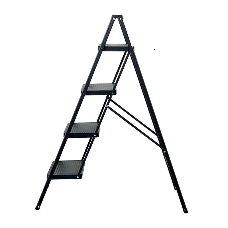 Thang ghế gấp gọn thông minh 4 bậc Fujihome SL104B (Black )