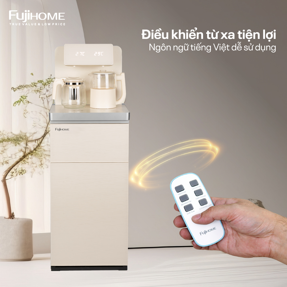 Cây nước bàn trà Fujihome TB-231C