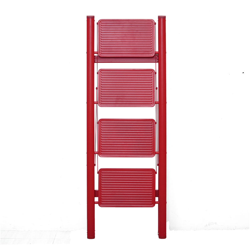 Thang ghế gấp gọn thông minh 4 bậc Fujihome SL104R (Red)